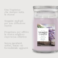 Immagine di Yankee Candle Dried Lavender & Oak Candela in Giara Grande Signature