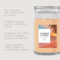 Immagine di Yankee Candle Pink Sands Glow Candela in Giara Grande Signature