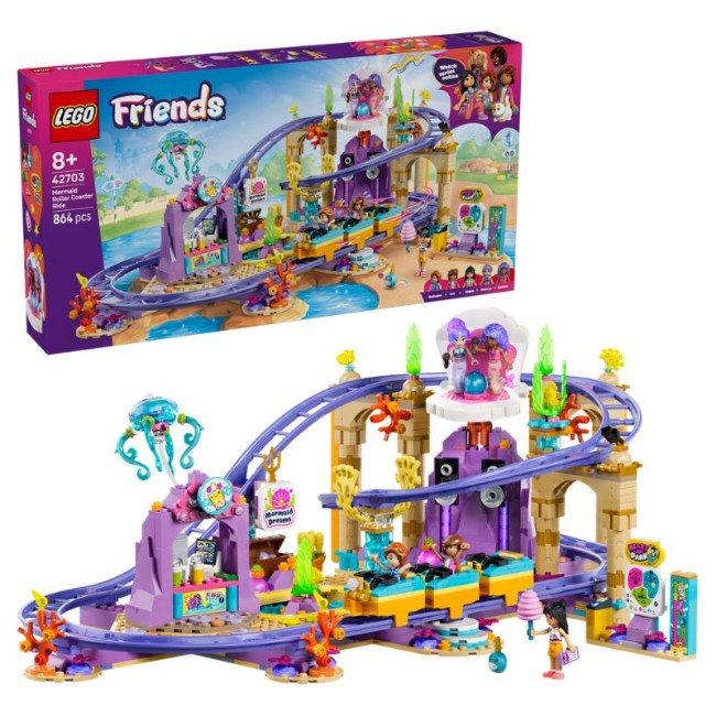 LEGO Friends Montagne Russe della Sirenetta 42703