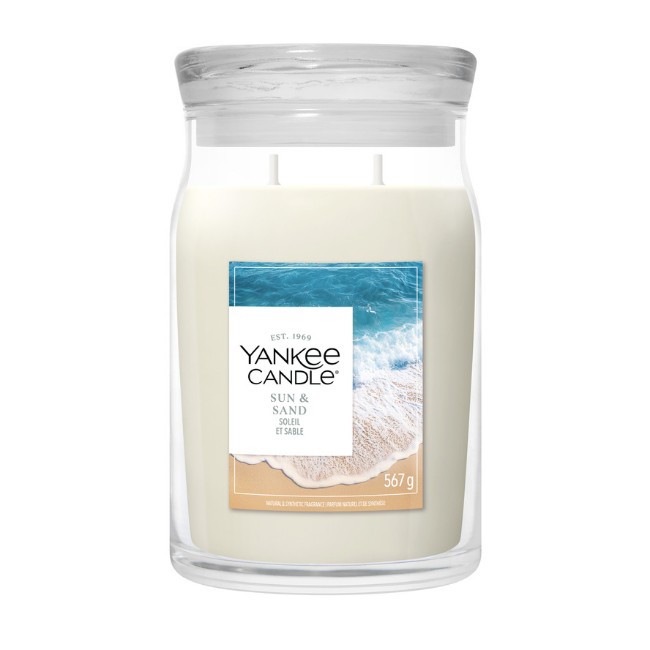 Immagine di Yankee Candle Sun & Sand Candela in Giara Grande Signature