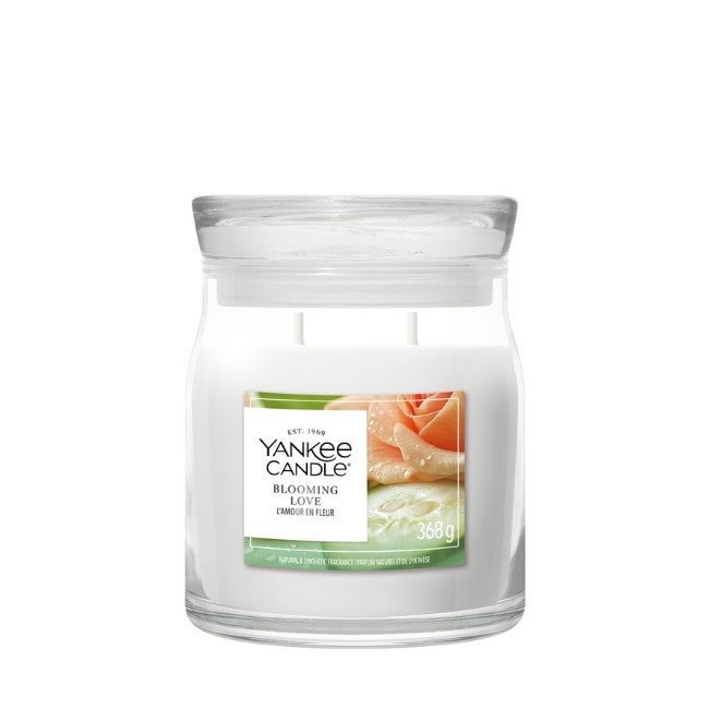 Immagine di Yankee Candle Blooming Love Candela in Giara Media Signature