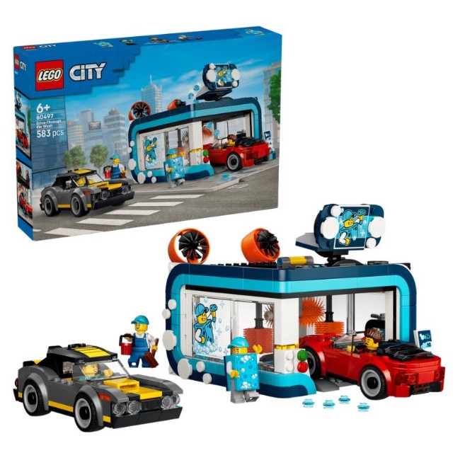 LEGO City Autolavaggio Drive-in 60497