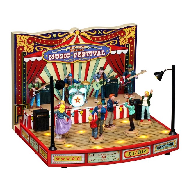 Immagine di Lemax 64632 Big Top Holiday Music Festival con Alimentatore