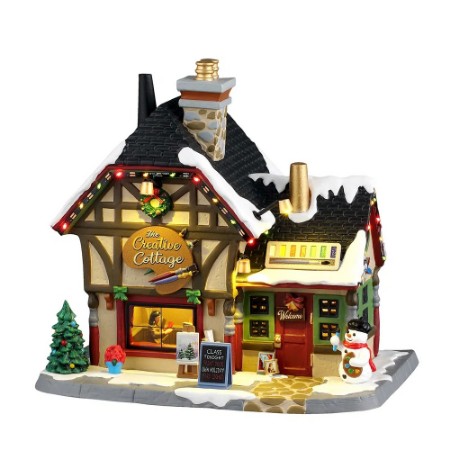 Immagine di Lemax 55354 The Creative Cottage con Alimentatore