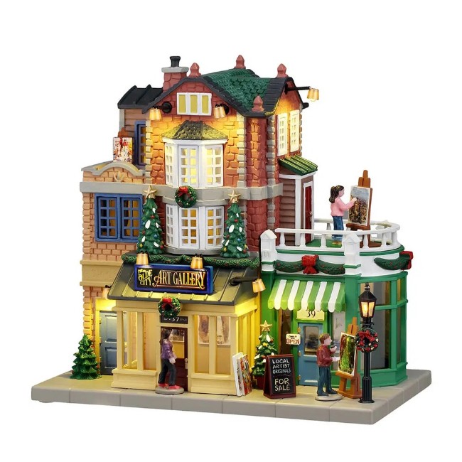 Immagine di Lemax 65527 Olde City Art Gallery