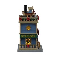 Immagine di Lemax 65558 The Tackle House Seafood Restaurant con Alimentatore
