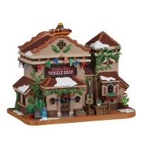 Immagine di Lemax 65560 Christmas Fiesta Tamale Shop con Alimentatore