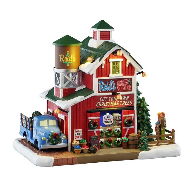 Immagine di Lemax 55352 Reid’s Trees And Wreaths