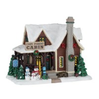 Immagine di Lemax 65535 Cozy Forest Cabin con Alimentatore