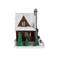 Immagine di Lemax 65535 Cozy Forest Cabin con Alimentatore