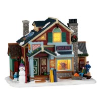 Immagine di Lemax 65540 Castle Rock Ski Outfitters con Alimentatore