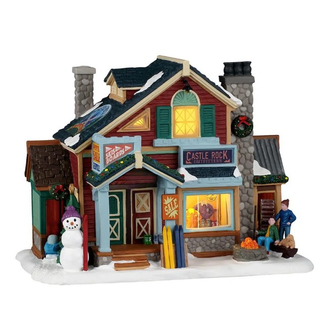Immagine di Lemax 65540 Castle Rock Ski Outfitters con Alimentatore