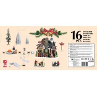 Immagine di Lemax 66709 Bighorn Peak Mountain Sports Snow Gear Set con Alimentatore