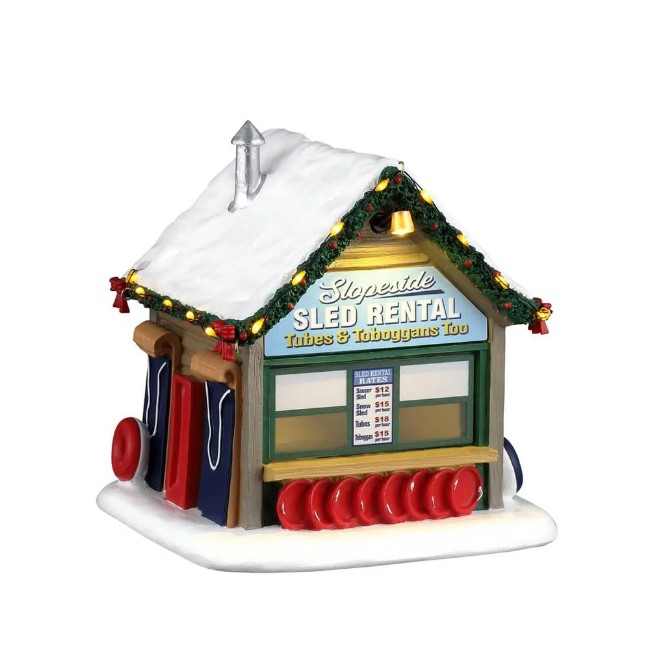 Immagine di Lemax 64683 Slopeside Sled Rental