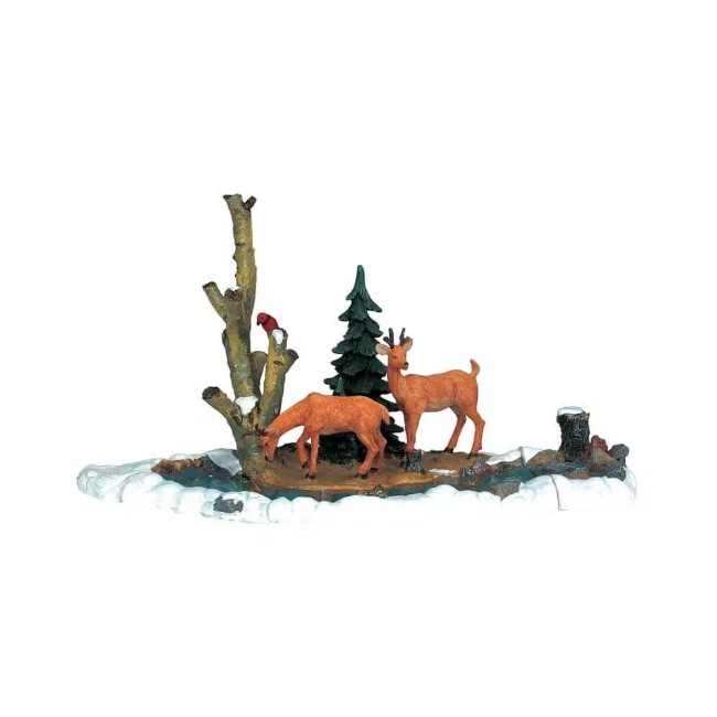 Immagine di Lemax 03327 Feeding Deer, Set Of 3