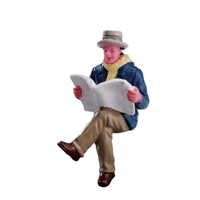 Immagine di Lemax 72506 Reading Morning Papers