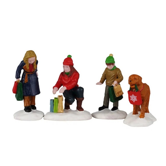 Immagine di Lemax 62635 Festive Holiday Shoppers