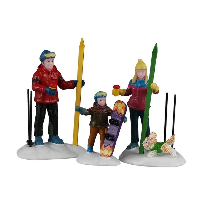 Immagine di Lemax 62634 Family Ski Day