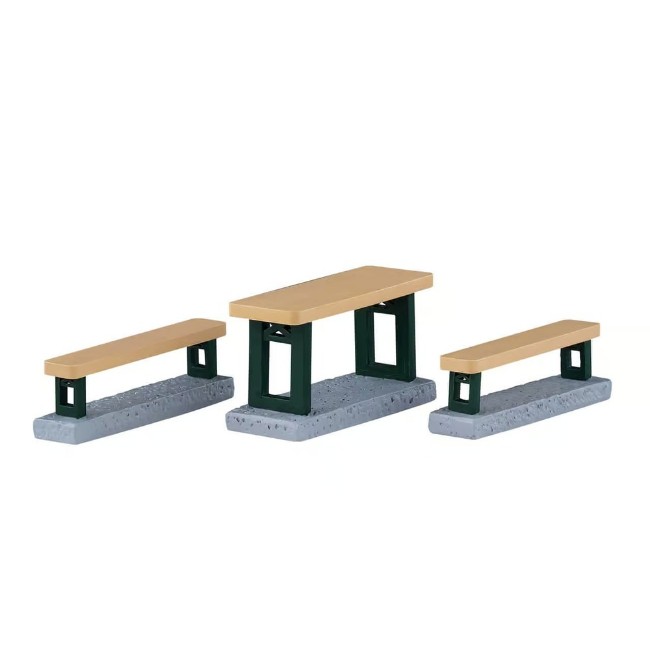 Immagine di Lemax 64641 Picnic Benches
