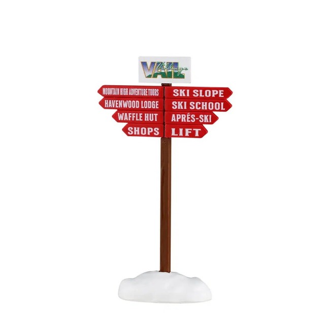 Immagine di Lemax 64645 Ski Slope Sign