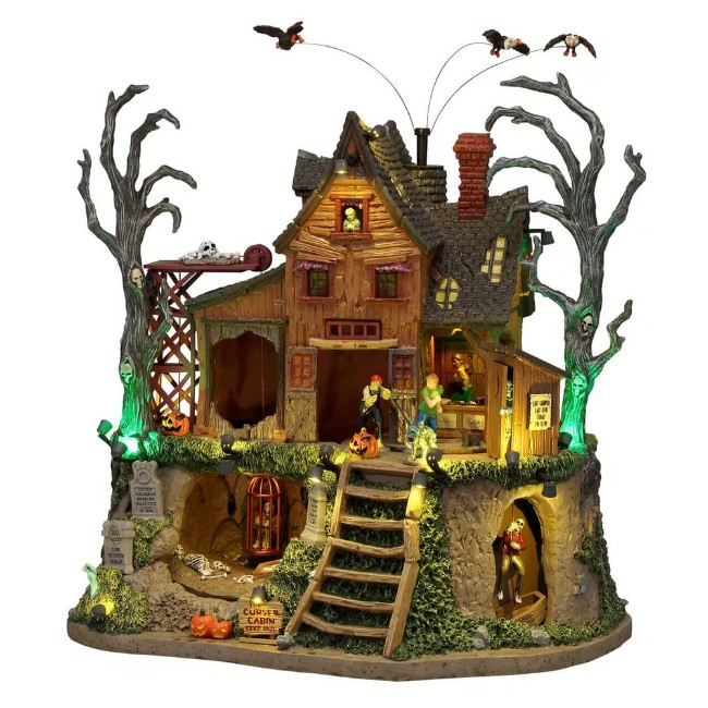Immagine di Lemax 65511 The Cursed Cabin con Alimentatore
