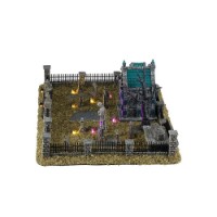 Immagine di Lemax 64633 Misty Crypt Graveyard con Alimentatore