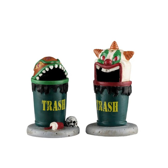 Immagine di Lemax 64619 Terrifying Trash Cans