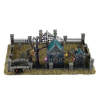 Immagine di Lemax 64633 Misty Crypt Graveyard con Alimentatore