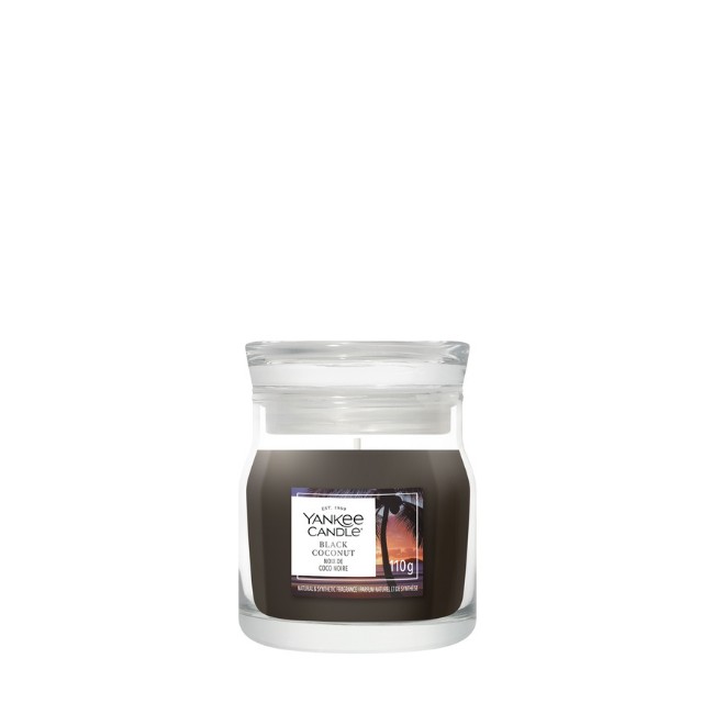Immagine di Yankee Candle Black Coconut Candela in Giara Piccola Signature