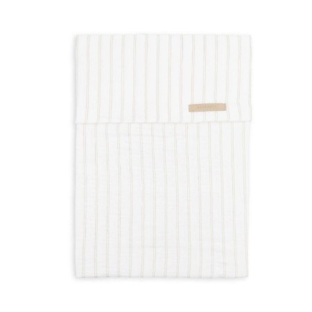SET. 2PZ LENZ. CULLA100X75CM+ FEDERA STRIPES