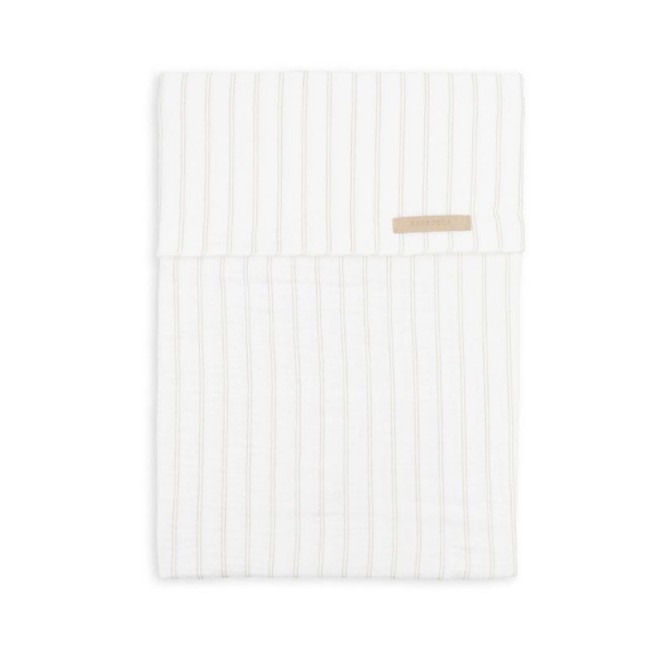 SET. 2PZ LENZ. CULLA100X75CM+ FEDERA STRIPES