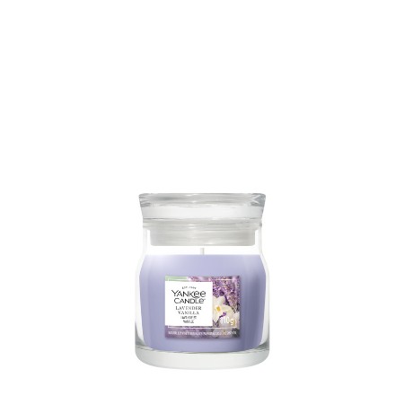 Immagine di Yankee Candle Lavender Vanilla Candela in Giara Piccola Signature