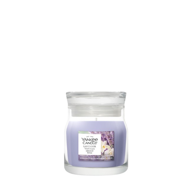 Immagine di Yankee Candle Lavender Vanilla Candela in Giara Piccola Signature