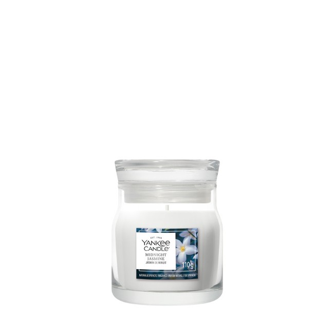 Immagine di Yankee Candle Midnight Jasmine Candela in Giara Piccola Signature
