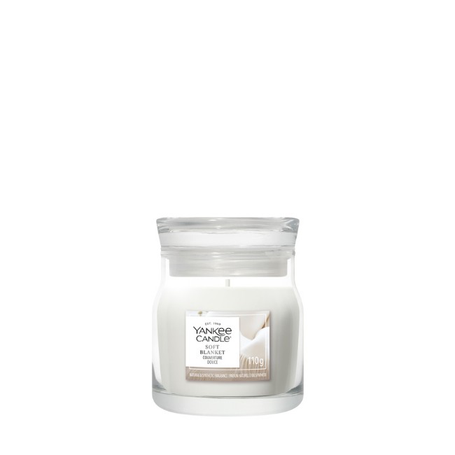 Immagine di Yankee Candle Soft Blanket Candela in Giara Piccola Signature