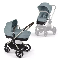Immagine di Cybex Duo Eos Lux 2in1 trasformabile da Seduta Passeggino a Navicella