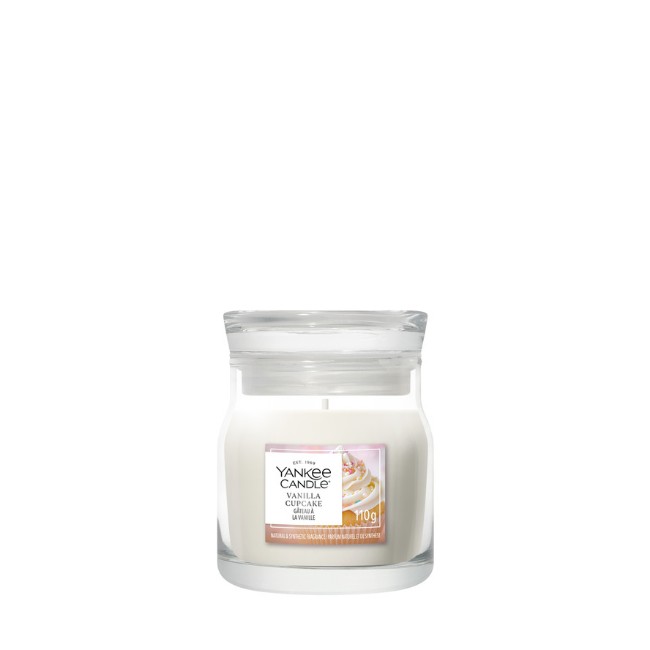 Immagine di Yankee Candle Vanilla Cupcake Candela in Giara Piccola Signature