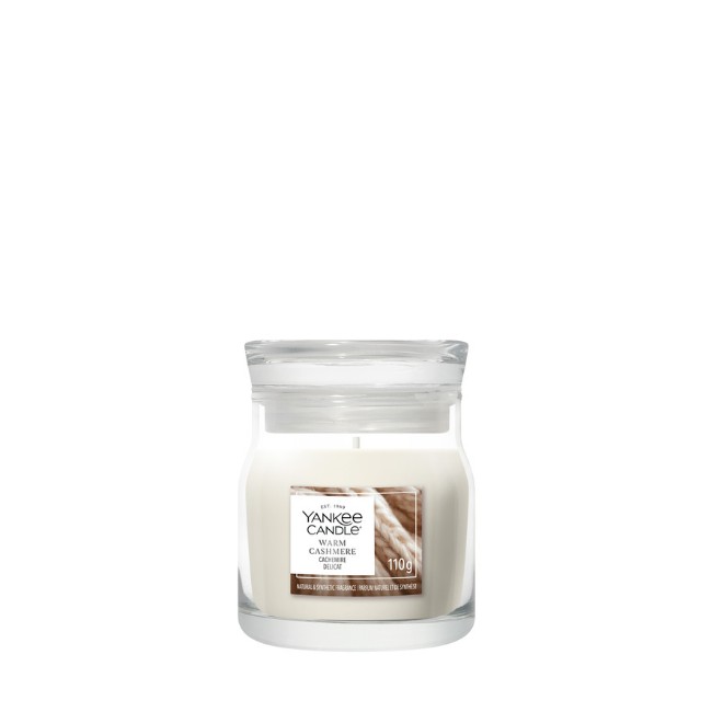 Immagine di Yankee Candle Warm Cashmere Candela in Giara Piccola Signature
