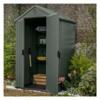 Immagine di Keter Casetta da Giardino Porta Attrezzi in Resina Darwin 4x4 Green