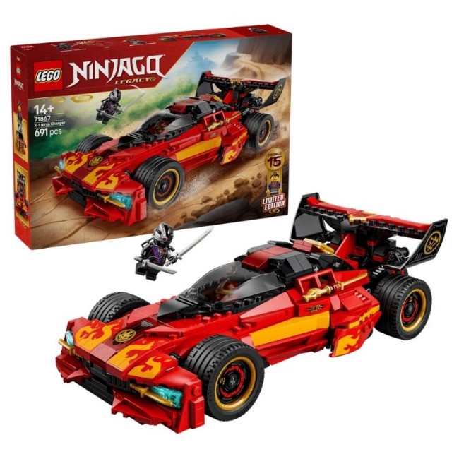 LEGO Ninjago Super-Bolide Ninja X-1 - 15° Anniversario 71867