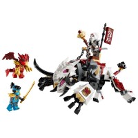 LEGO Ninjago Zilvar e Grimtak la Bestia Drago 71863