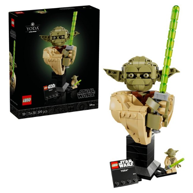 LEGO Star Wars Busto di Yoda 75438