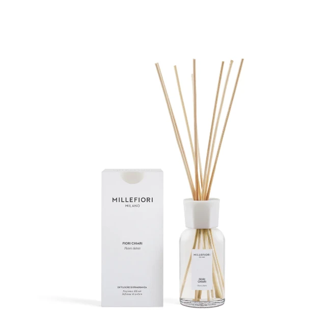 Immagine di Millefiori Milano Diffusore a Bastoncini 250 ml Fiori Chiari