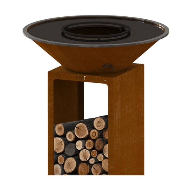 Immagine di Bordo di Ritenzione OYAT Mini in Acciaio Alimentare, 26 x 26 x 3 cm