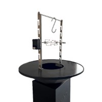 Immagine di Girarrosto OYAT con Motore Incluso in Acciaio Inox, 50 x 73 x 5 cm