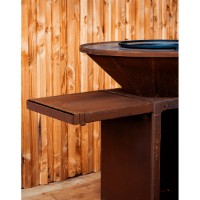 Immagine di Mensola OYAT in Acciaio Corten Cognac, per modelli 98
