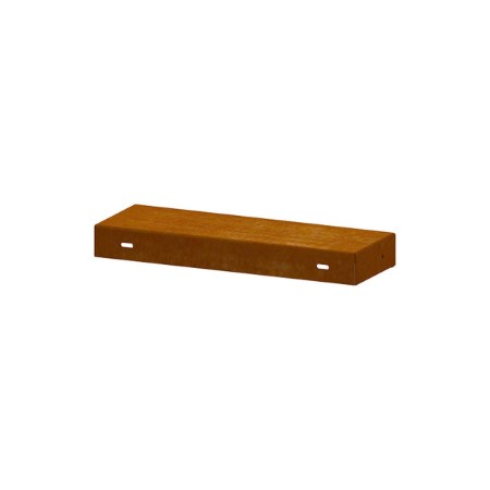 Immagine di Modulo Adattatore OYAT Talmont in Acciaio Corten Cognac, 44,7 x 15 x 4,5 cm