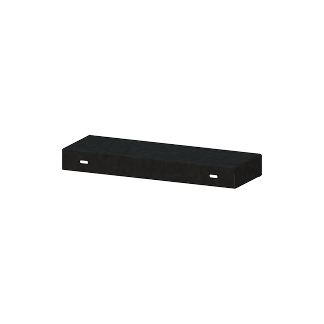 Immagine di Modulo Adattatore OYAT Talmont in Acciaio Nero termolaccato, 44,7 x 15 x 4,5 cm