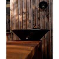 Immagine di Modulo OYAT Talmont 80 in Acciaio Nero termolaccato, 80 x 60 x 79,8 cm