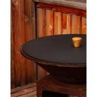 Immagine di Spegnifiamma OYAT in Acciaio e Legno, 58 x 58 x 5 cm